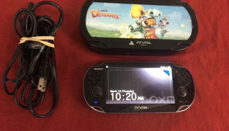 Sony PS Vita With 6 Games And Lift Case Mannequin # PCH-1001