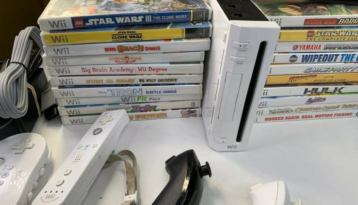 wii console bundle with games