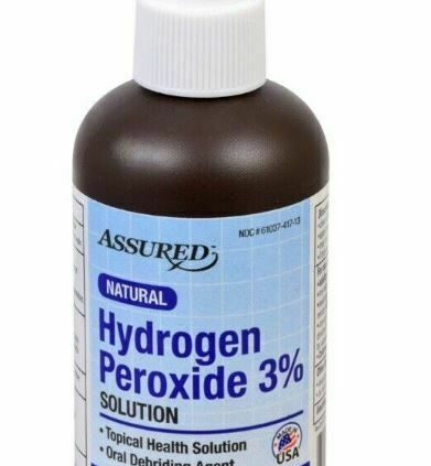HYDROGEN PEROXIDE ANTISEPTIC Antibacteria Pump Spray Mist Bottle 3% 6 oz