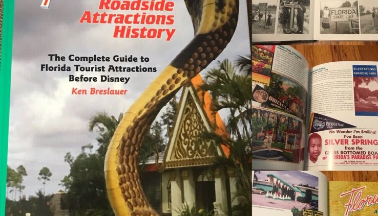Florida Roadside Attractions Ahead of Disney – All Coloration Hardbound E book