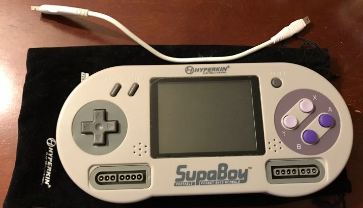 Hyperkin SupaBoy Birth Model White Handheld Plot Tested Works