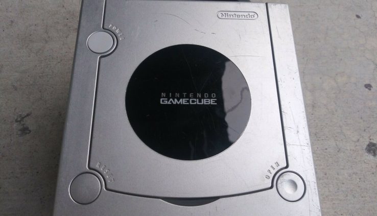 Nintendo GameCube Console Platinum With One Sport Examined Works Colossal DOL-101