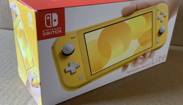 NINTENDO SWITCH LITE – YELLOW !!!