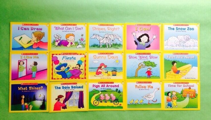 Level A PreK Kindergarten First Grade Learn to Learn Childrens Kids Books Lot 15