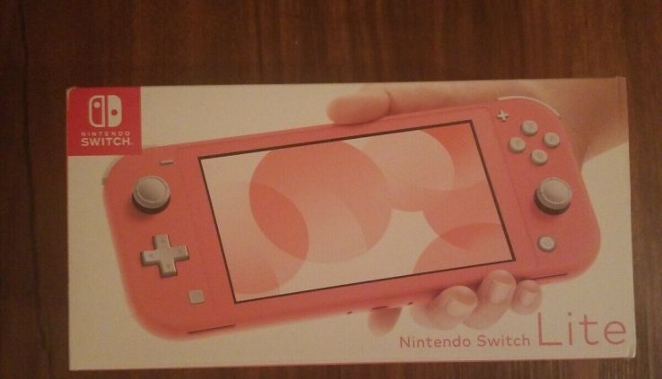 Nintendo Switch Lite – Coral – Mark New – In Hand Factory Sealed