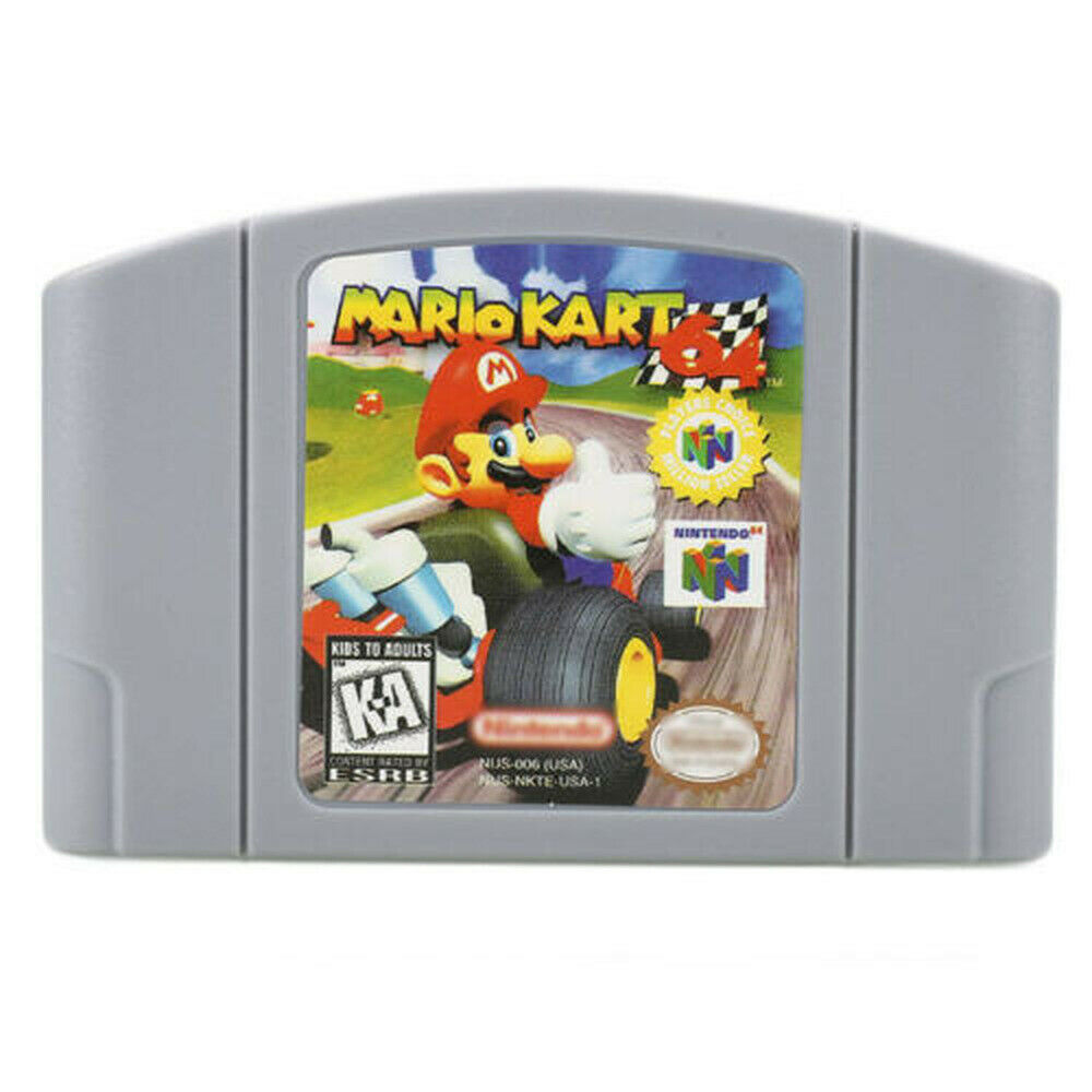 Mario Kart 64 - For Nintendo 64 Video Games Cartridges N64 Console US ...