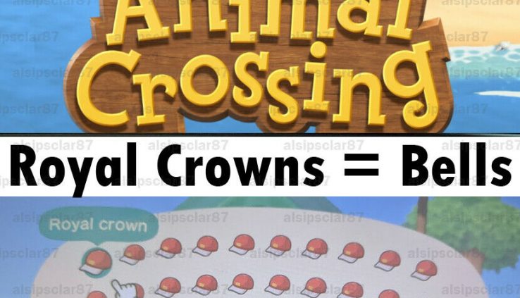 [Animal Crossing New Horizon] 9 Million Bells or 30 Royal Crowns -Like a flash Provide