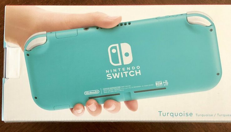 BRAND NEW! Nintendo Swap Lite Handheld Console – Turquoise blue
