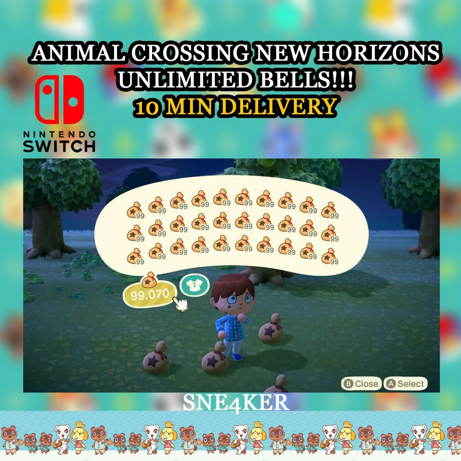 animal crossing new horizon digital code