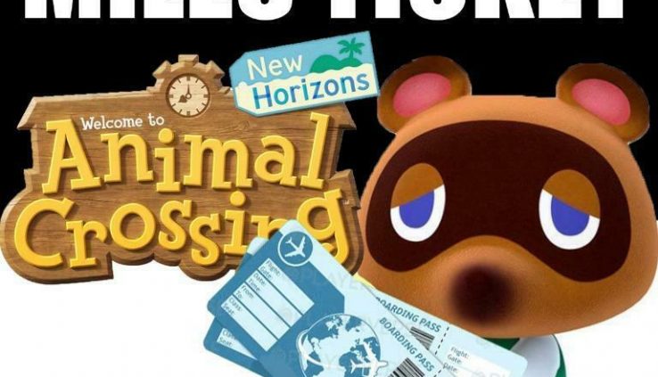 Animal Crossing Original Horizons 100 Nook Miles Tickets Instant Shipping