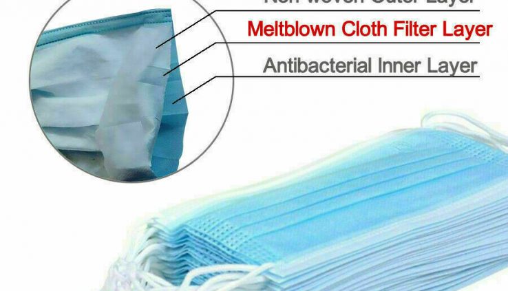 20Pcs/50Pcs  Mouth Conceal Soften-blown Nonwoven Cloth