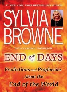 SHIPS TODAY!  END OF DAYS BY SYLVIA BROWNE PAPERBACK BOOK BRAND NEW