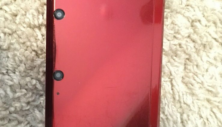 Nintendo 3DS Handheld Machine – Flame Crimson