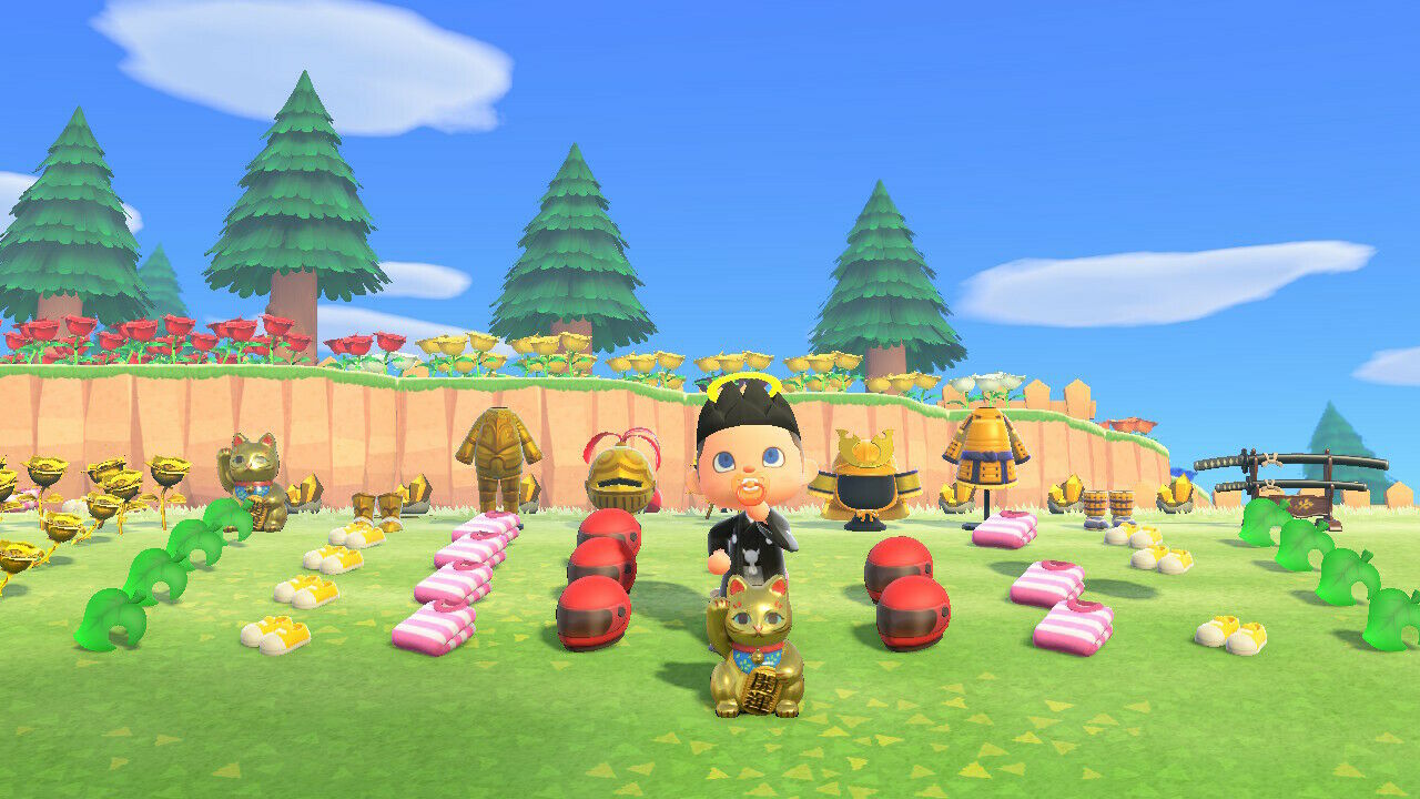 Animal Crossing Fresh Horizons ISLAND OF TREASURES LIMITED. GOLD TOOLS