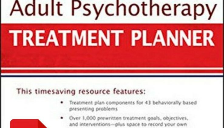 The Total Grownup Psychotherapy Therapy Planner (5th-Ed)