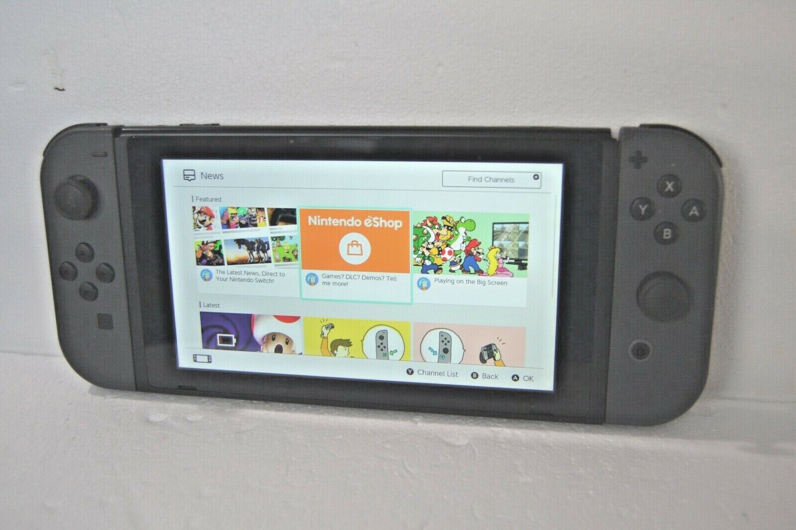 Nintendo Switch Console Grey Grey JoyCon Exquisite Situation SOLD OUT ...