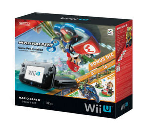 Nintendo Wii U Mario Kart 8 Deluxe Bundle