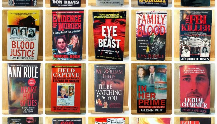 Ethical Crime Books – Favor Your Maintain Lot of Paperbacks, Some Are Uncommon/HTF