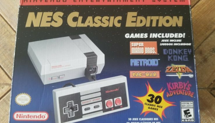 Nintendo NES Traditional Edition Console Modded 1000 Video games Library Fashioned U