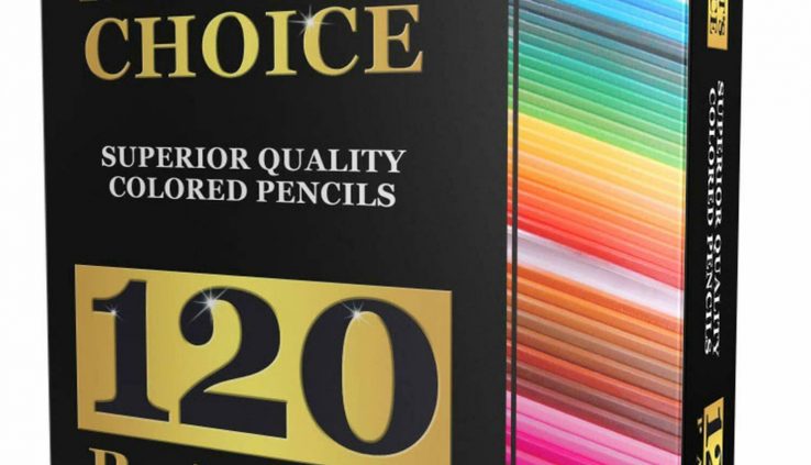 Artist’s Decision Premier Coloured Pencils – 120 Pack – Top class Quality BEST SELLER