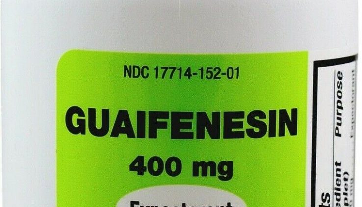 Mucus Reduction Guaifenesin 400 mg Chest Congestion 100 Caplets per Bottle