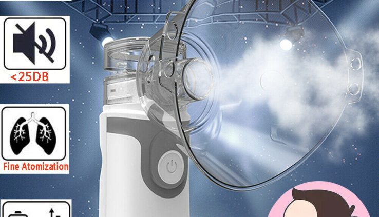 Adult Kids Handheld Moveable Ultrasonic Nebulize Inhaler Kits Asthma Machine