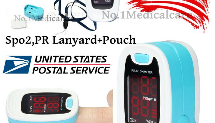 SpO2 Finger tip Pulse Oximeter Blood Oxygen meter Heart Rate LED Patient Discover
