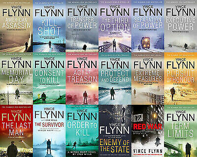 The MITCH RAPP Series 18 Books Assortment By Vince Flynn (AUDI0B00K||E-MAILED)
