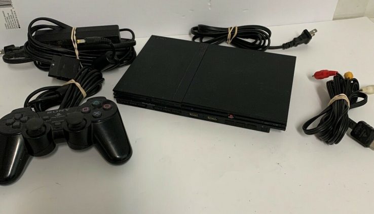 Sony PlayStation 2 Model SCPH-77001 Slim Console Sunless