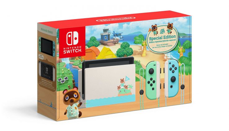 Nintendo Switch Console – Animal Crossing: New Horizons Special Edition [Brand N