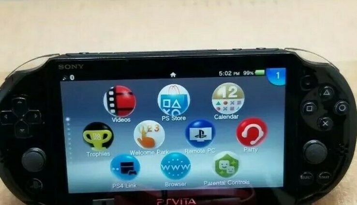 Sony PlayStation PS Vita Slim 3.60 SD2Vita card +128gb sd CFW Henkaku Enzo