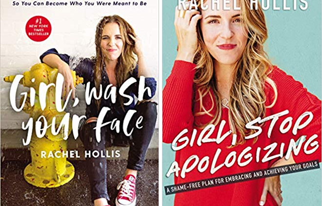 Girl Wash Your face & Girl Cease Apologizing Rachel Hollis by Rachel Hollis