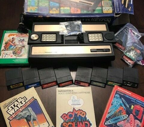 Mattel 2609 Intellivision Sport Console w/ Games Bundle