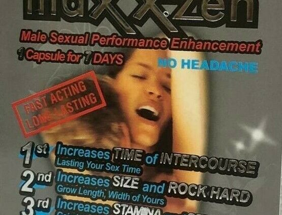 MAXX ZEN Platinum 500K (6 Pack) Male Sexual Efficiency Enhancer Pills