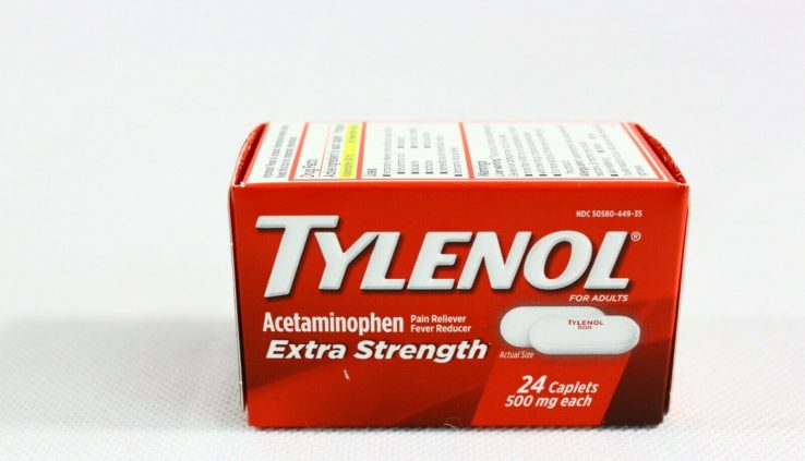 TYLENOL Extra Strength Anguish Reliever Fever Reducer Acetaminophen 500mg 24ct 2023