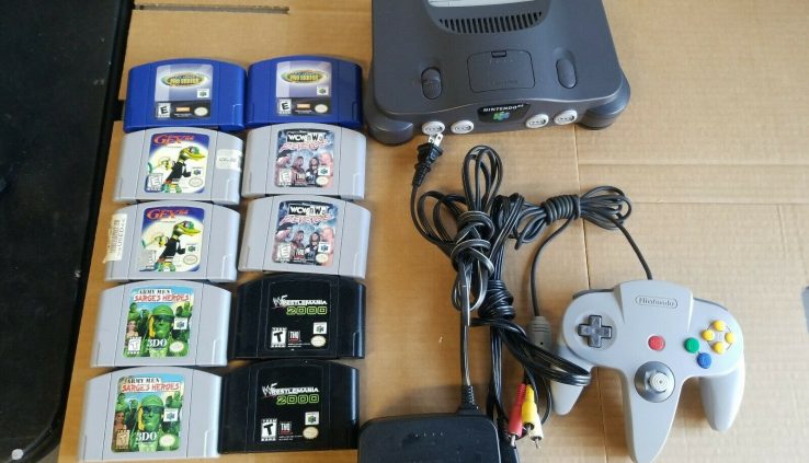 Nintendo N64 Console Intention and sequence of 1 sport