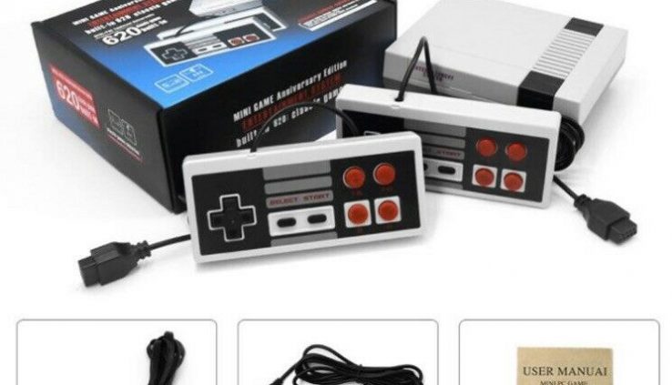 Nintendo Mini Traditional with 620 Video games Console N.E.S NES