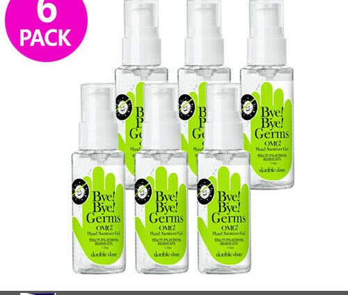 [ DOUBLE DARE ] Bye! Bye! Germs OMG! Hand Sanitizer Gel 50ml (1.7 oz) 6 PACK