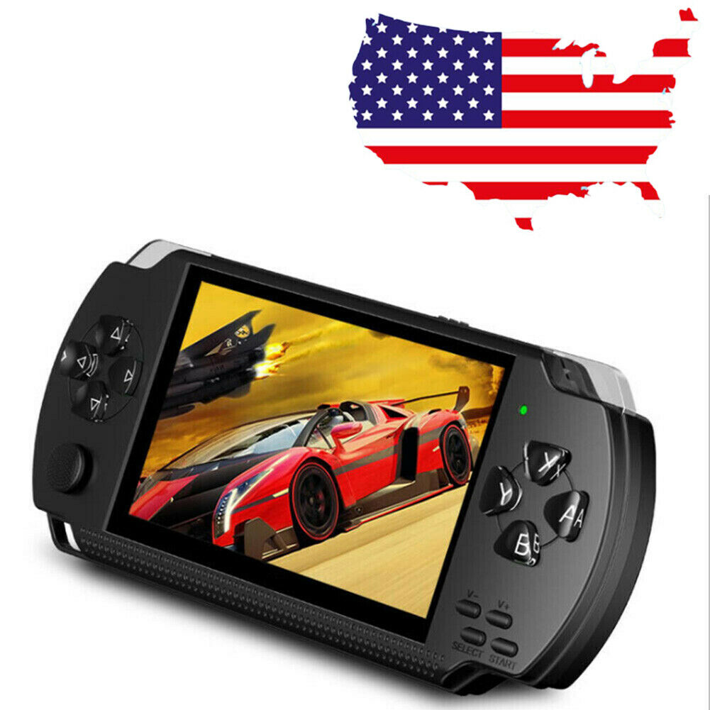 8GB HANDHELD PSP GAME CONSOLE PLAYER BUILT-IN 1000 GAMES 4.3'' PORTABLE