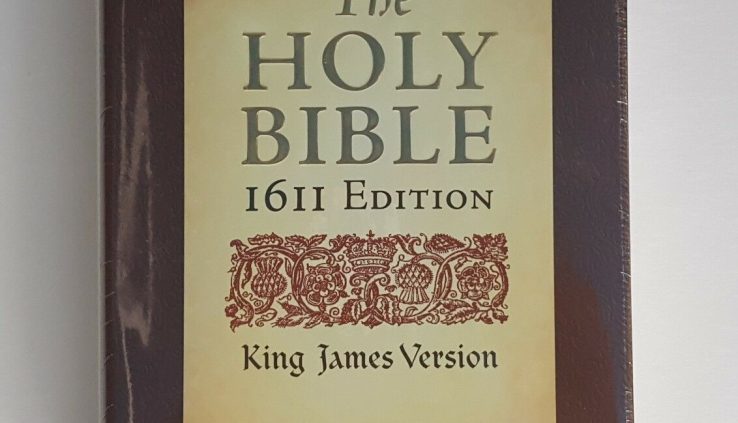 The Holy Bible King James Version KJV 1611 Edition With Apocrypha / Hardcover