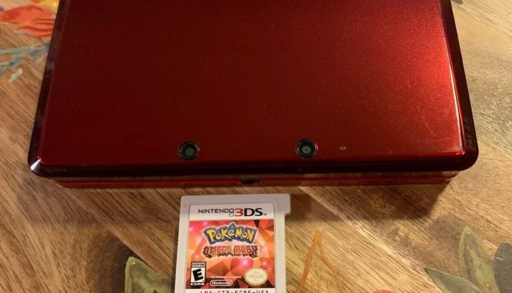 Nintendo 3DS Delivery Model – Flame Crimson – Works Astronomical!! & Pokémon Omega Ruby