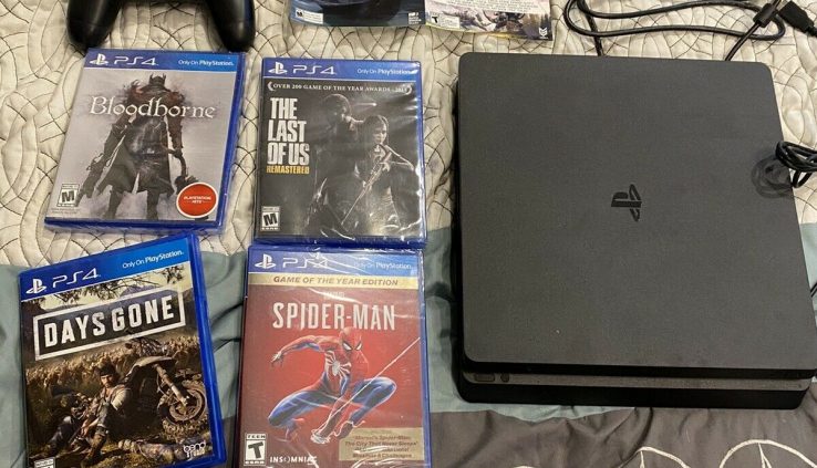 Sony PS4 PlayStation 4 1TB Shock’s Spider-Man Bundle With 6 Games Please Learn “