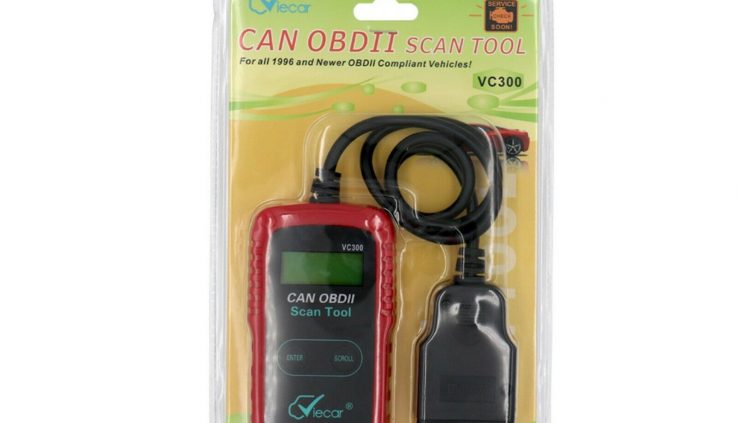 OBD2 OBDII Test Engine Diagnostic Car Car VC300 Code Reader Scanner Software program