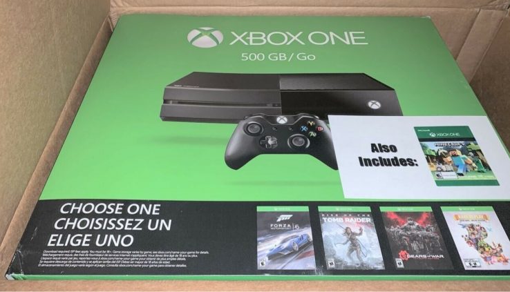 Microsoft Xbox One Day One Edition 500GB Sunless Console with Two Video games