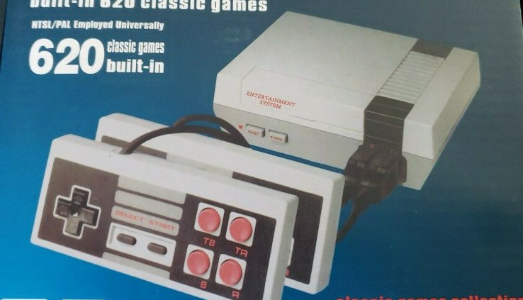Mini Retro Game Anniversary Edition Console 620 Nintendo Built In With Av Output