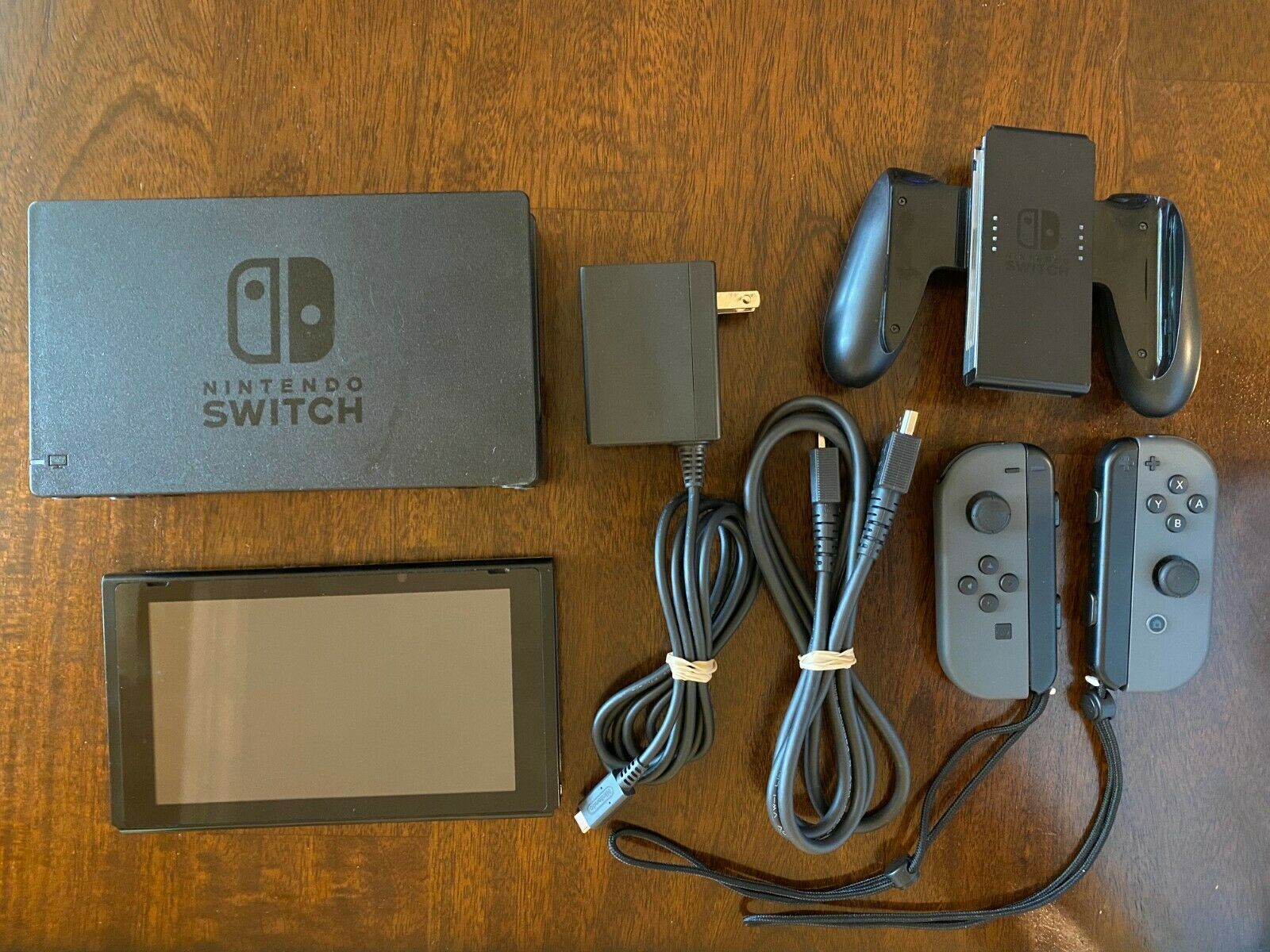 Nintendo Switch 32GB Gray Console (with Gray Pleasure-Cons) - iCommerce ...