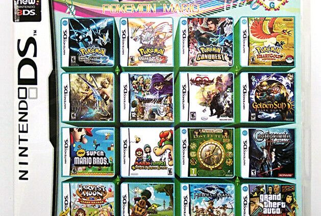208 in 1 Video games Cartridge Multicart For Nintendo DS NDS NDSI NDSL Game Consoles