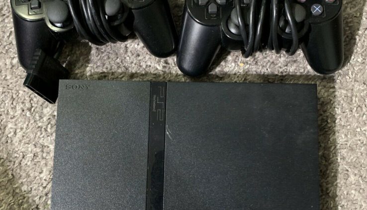 Sony PlayStation 2 Slim with games
