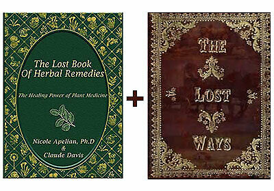 The Lost Book of Treatments Herbal Treatment by Claude Davis and The Lost Ways