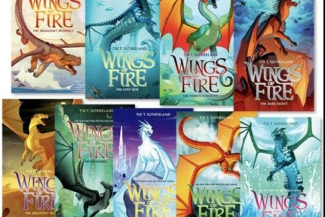 Wings of Fire 1-12 Books Build of abode By Tui T. Sutherland⚡ Instantaneous Offer ⚡P.D.F